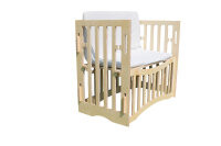 marlix Babybett / Beistellbett / Kleiner Wickeltisch / Sitzbank